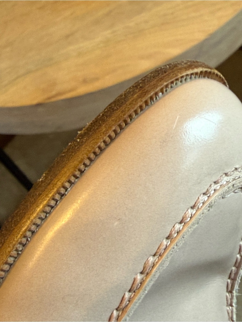 AGL Women's Slip-On Mules in Pale Pink Leather Size 36 1/2 - Picture 8 of 16
